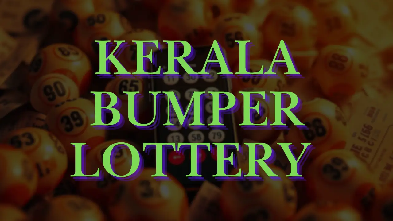 kerala bumper lottery