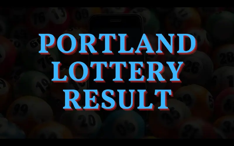 portland lottery result